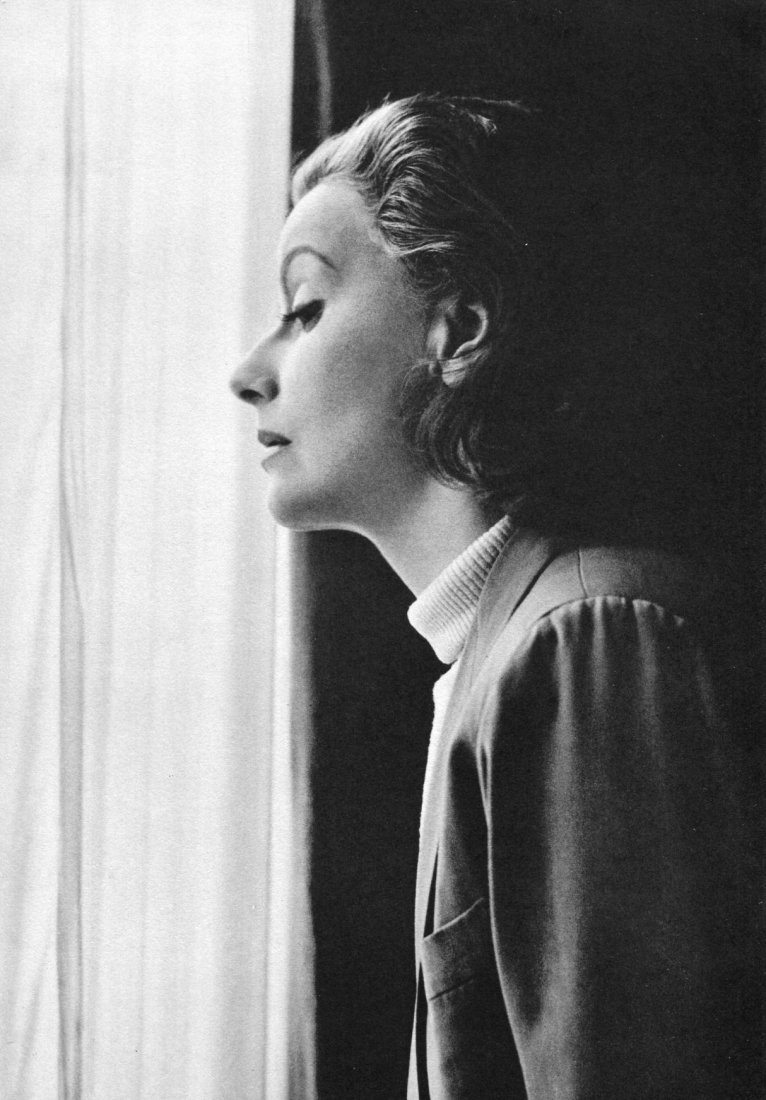 Cecil Beaton - Greta Garbo - Vintage Gravure: 1960 M. Dumont Schauberg (printer) vintage Sheet-Fed PhotoGravure - 1940s Portrait by Cecil Beaton of retired film legend Greta Garbo Image size 9" X 12"