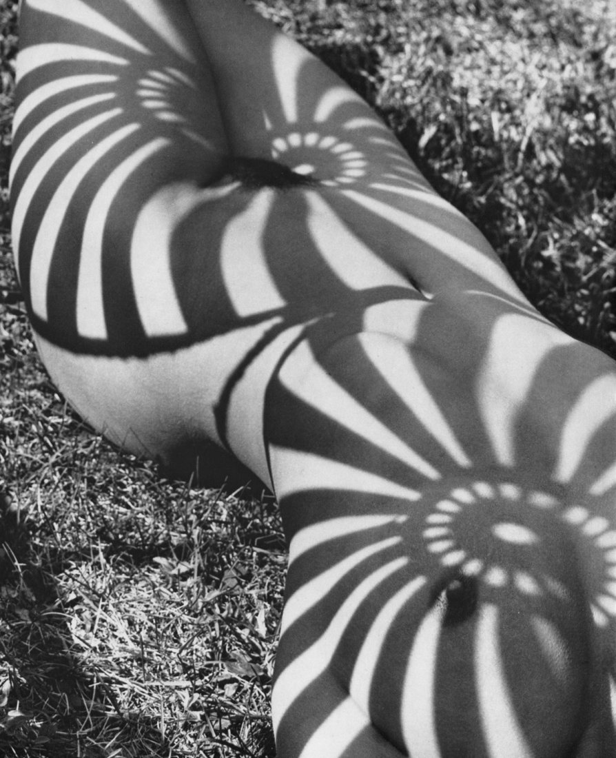 (Nude) Herb Ritts - Neith with Shadows - Gravure: 1985 Sheet-fed PhotoGravure printed Tokyo, Japan for Twin Palms Publishers in 1988 - limited edition of 6100, Nus - Image size approx. 11"x 13"