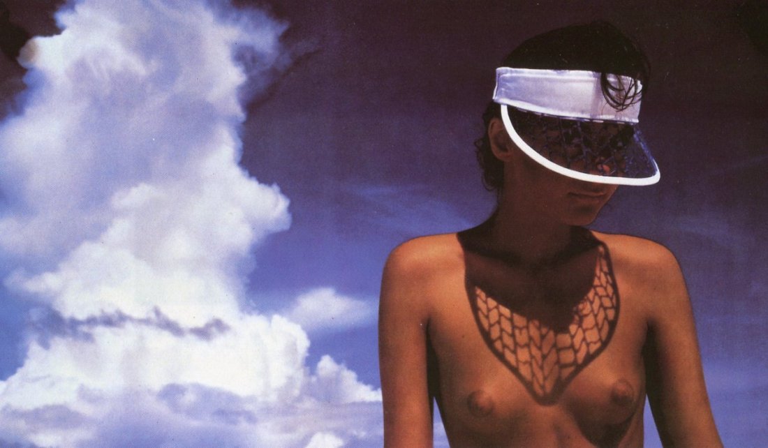 Uwe Ommer, Tyre Tread, Bahamas 1984: This is from a series of images taken for the Pirelli calendar. These were published in 1997 in offset lithography and will be photo heat mounted on acid free matboard. The image size is approx 9" x 5