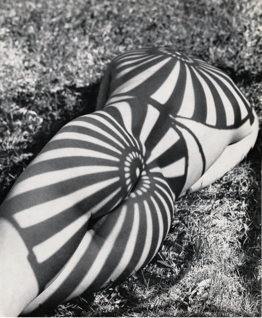 (Nude) Herb Ritts, Neith with Shadows 2 - Gravure: 1985 Sheet-fed PhotoGravure printed Tokyo, Japan for Twin Palms Publishers in 1988 - limited edition of 6100, Nus - Image size approx. 11"x 13"