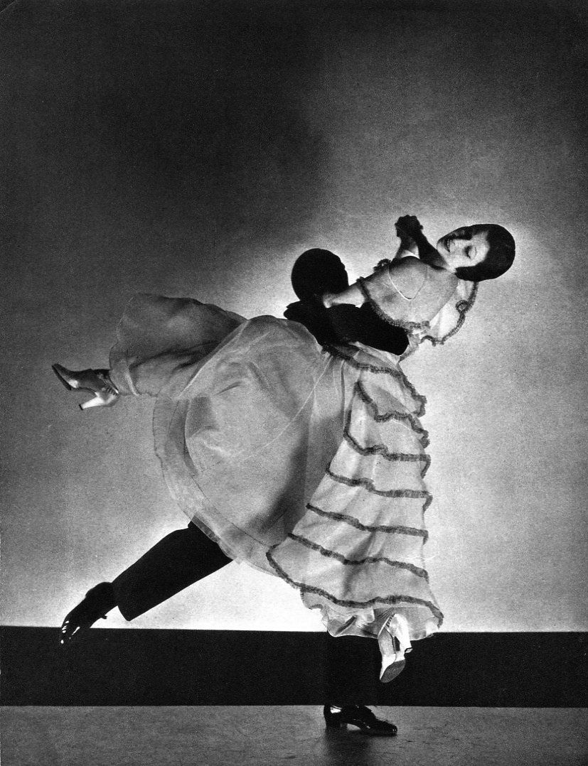 Edward Steichen - Dancers - PhotoGravure: 1935 Vintage Sheet-Fed Photogravure by the Beck Engraving Co. Image size 8" X 10"