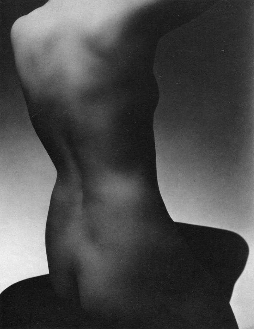 Edward Steichen - Nude Torso, 1934 - Gravure: printed in 1963 by Conzett and Huber (Swiss printer) Sheet-fed photogravure - Image Size approx. 6"x8"