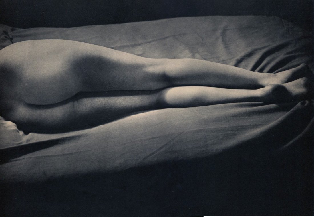 (Nude) Brassai - Nude Study - Heliogravure: 1948 Theo Brugiere, France (printer) Sheet-fed Gravure - Etudes - 9.5" x 13" approx image size - mounted