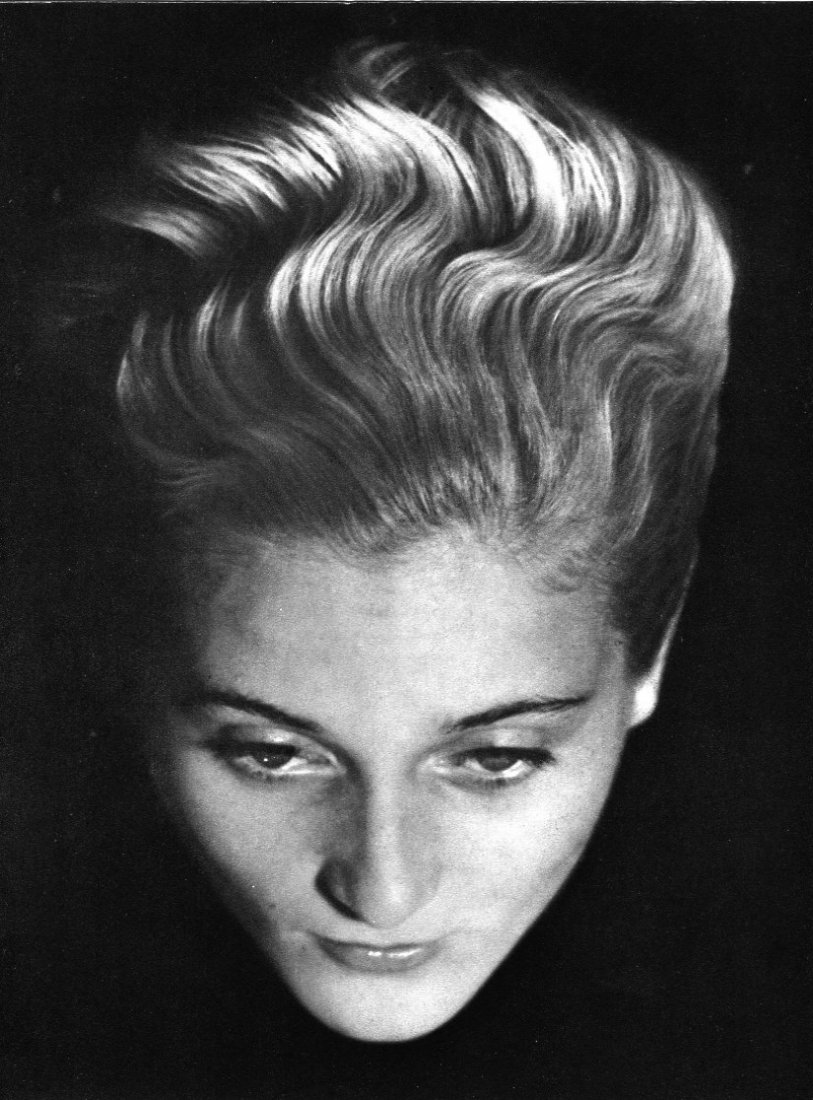 Man Ray - "Mrs Rowell": 1934 Sheet-fed Gravure printed by Neogravure Company, France - Image size approx. 8.5"x 11"