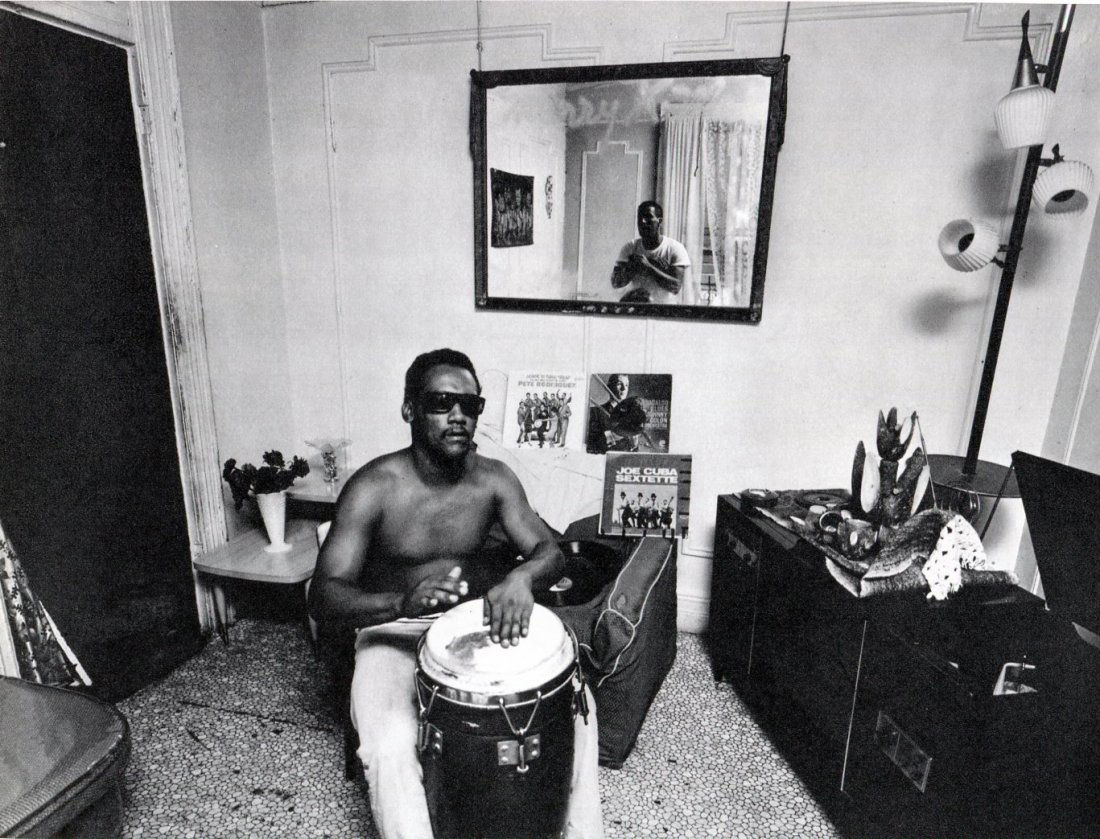 Bruce Davidson - Harlem, conga: 1969 Sheet-fed Gravure by Conzett and Huber (Swiss printer) - Image Size approx. 9"x7"