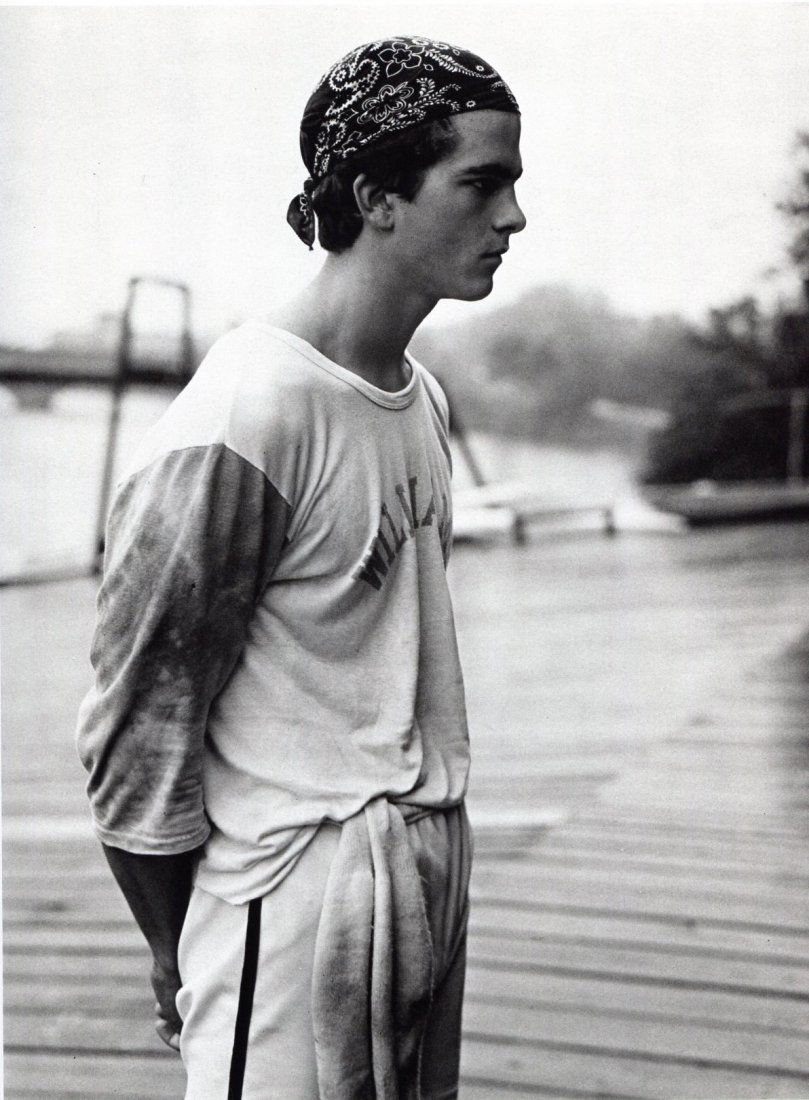 Bruce Weber - Harvard Crew - Cambridge: 1988 Sheet-fed Gravure printed by H Fournier, S.A. - Vitoria (Spanish printers) - Beautifully printed - Image size approx. 9"x12"