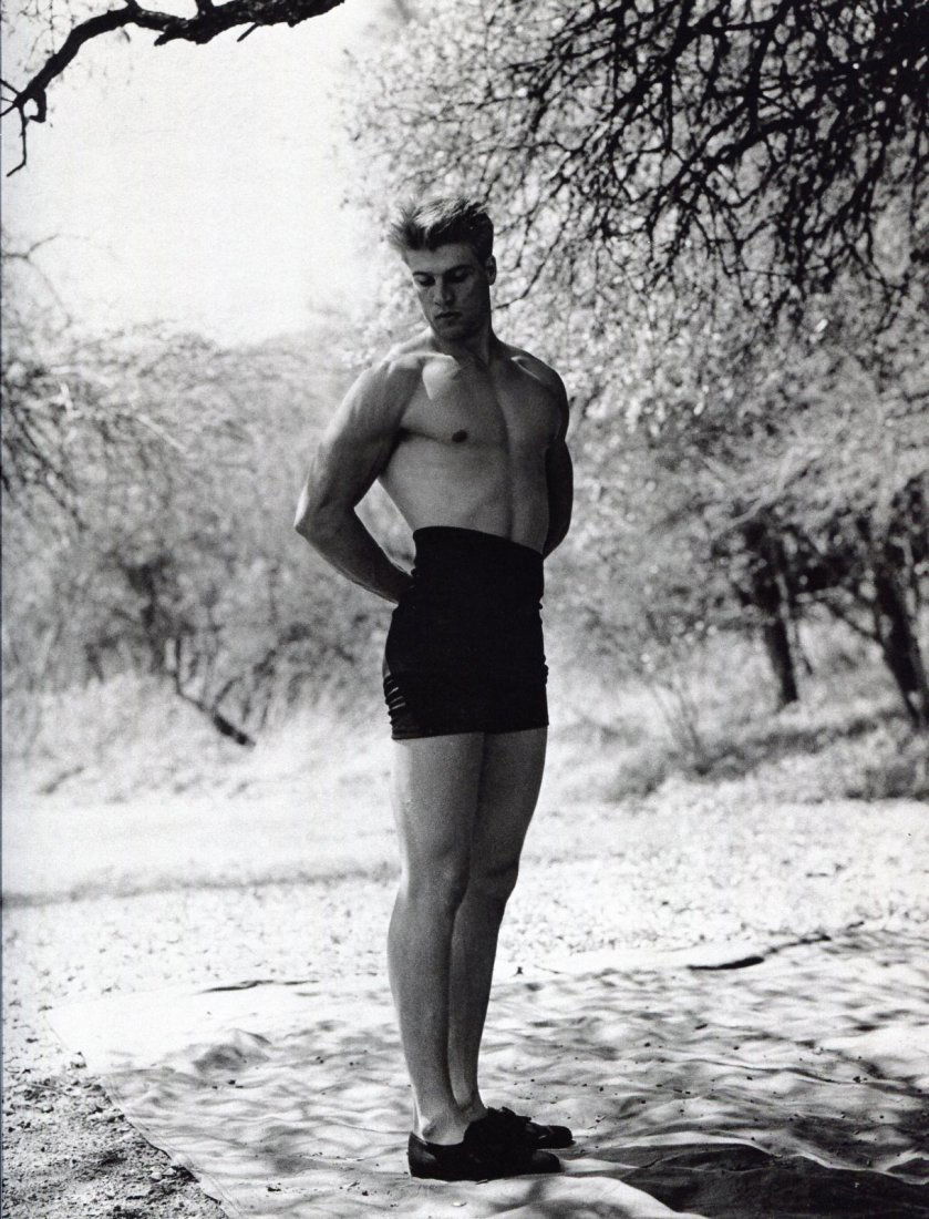 Bruce Weber - Runner - Austin, Texas: 1988 Sheet-fed Gravure printed by H Fournier, S.A. - Vitoria (Spanish printers) - Beautifully printed - Image size approx. 9"x12"