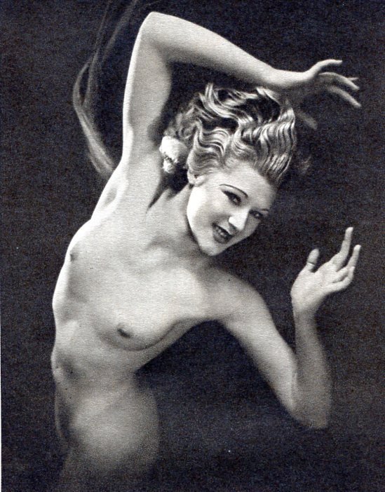 (Nude) Walter Bird - Aphrodite - Gravure: 1941 Hazell, Watson & Viney Ltd, London (printer) Sheet-fed Gravure - 4 x 5 image - mounted