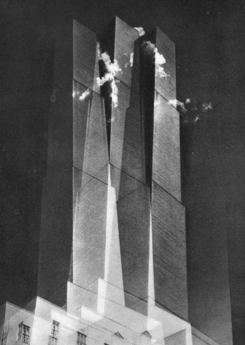 Dmitri Kessel - Multiple Exposures - Gravure: Vintage Sheet-Fed PhotoGravure by Beck Engraving Company - printed in 1935 - Image size (inches) approx. 7 x10