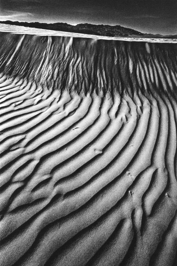 Jeanloup Sieff - Death Valley, Ca - PhotoGravure: 1977 Image - B & W Sheet-fed PhotoGravure printed in 1982 by Contrejour (French printers) - Jeanloup Sieff (1933 Ð 2000) was a French photographer born of Polish parents in Paris, France. He is famou