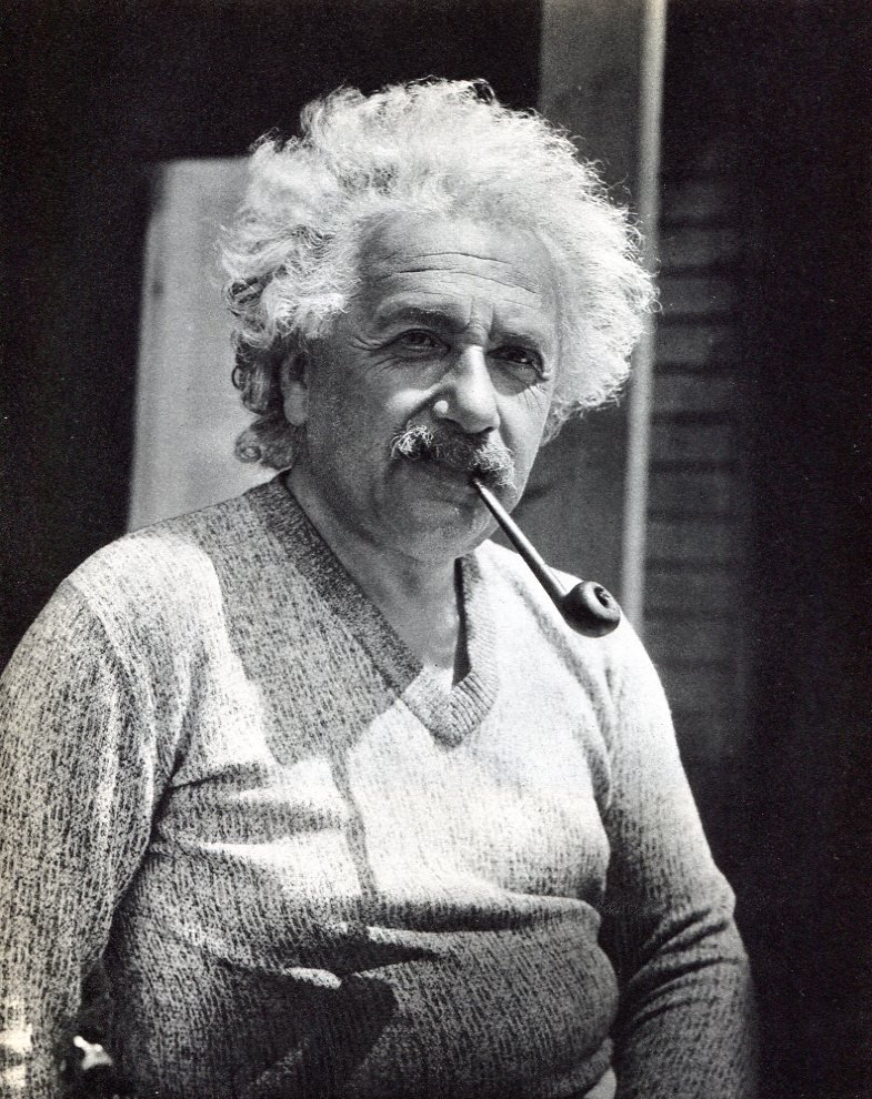 Tony Van Horn - Albert Einstein: 1935 Sheet-fed Gravure printed by Beck Engraving Co (Philadelphia, USA printers) - Image size approx. 8 x10