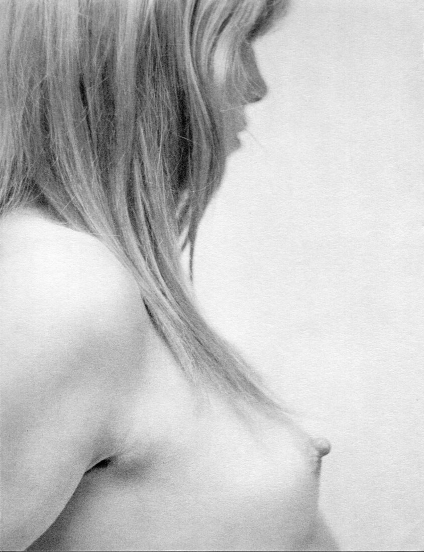 (Nude) Frederic Barzilay - Side View - Gravure: Sheet-fed Gravure printed by Humblot & Cie - Nancy, France in 1965, Nus - Image size approx. 8 x10