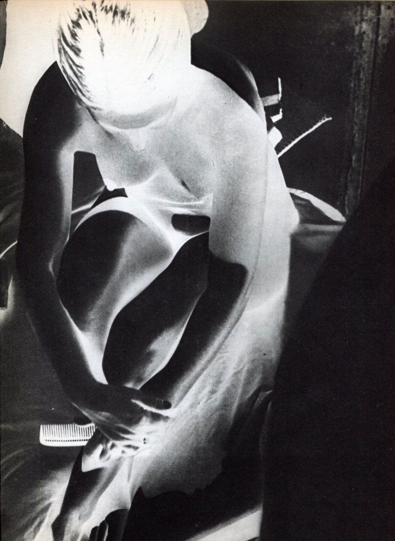 (nude) Franz Roh - "Solarization": 1931 Sheet-fed Gravure printed by Neogravure Company, France - Image size approx. 9"x 11"