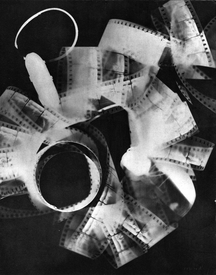 Man Ray - Rayograph - Film: 1934 Sheet-fed Copperplate Gravure printed by Neogravure Company, France - Image size (inches) approx. 7.5 x 10
