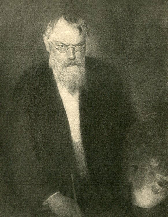 E.J Steichen - Franz Von Lenbach - Gravure: 1900s Sheet-fed Copperplate Gravure printed 1905 by Whitefriars (English printers) - Edward Jean Steichen (1879 Ð 1973) was an American photographer, painter, and art gallery and museum curator. Stei