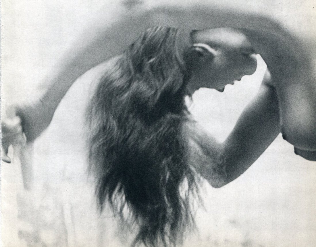 Rawlings, John - Nude, Hair: 1958 Heibonsha publishers, Japan (printer) Sheet-fed Copperplate Gravure - Image Size approx. 8 x 6.5
