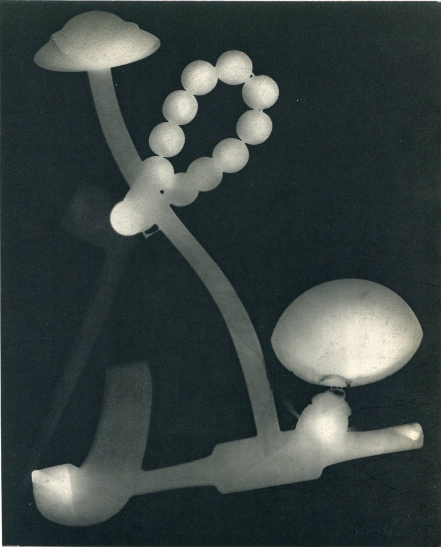 Man Ray - "Rayograph": 1934 Sheet-fed Gravure printed by Neogravure Company, France - Image size approx. 8"x 9.5"