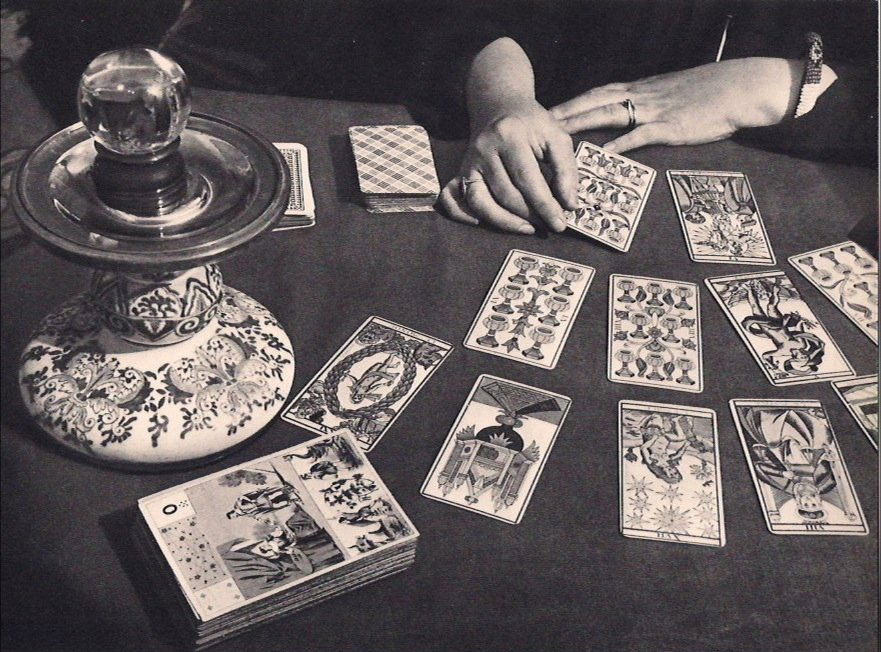 Brassai - Tarots: 1939 Sheet-fed Gravure printed by Neogravure Company, France - Image size approx. 9"x 5.5"