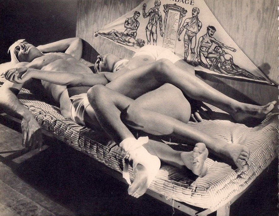 Lynes, George Platt - Infirmed: 1935 Sheet-fed Gravure printed by Neogravure Company, France - Image size approx. 9"x 6.5"