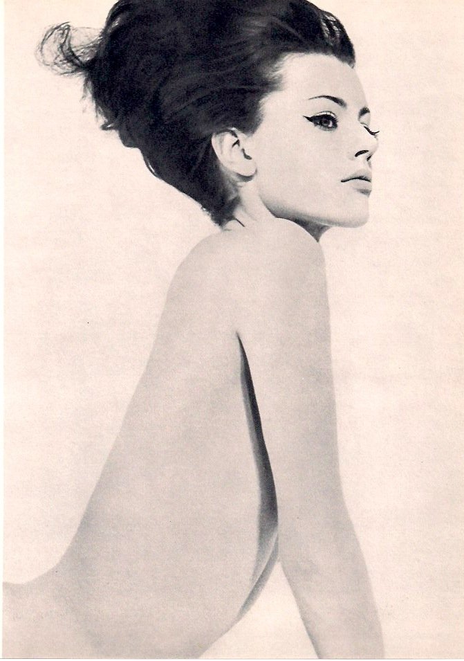 Bourdin, Guy - Nude: Vintage Sheet-Fed Gravure printed in 1964 by Sapho, France - Image size approx. 6.5" x 9.5"