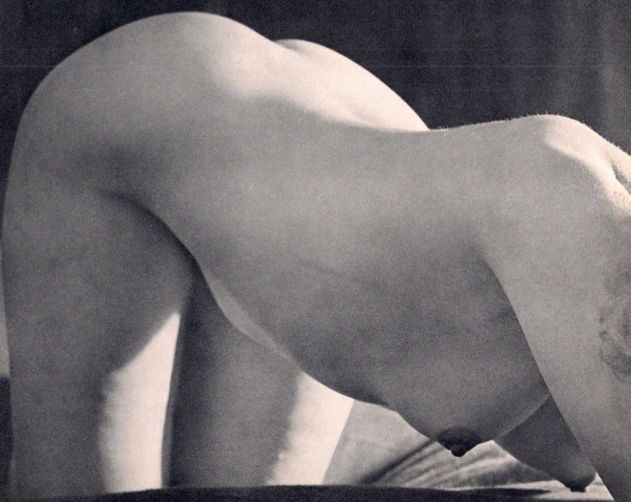 Brassai - Nude: Vintage Sheet-Fed Gravure printed in 1964 by Sapho, France - Image size approx. 7.5" x 9.25"