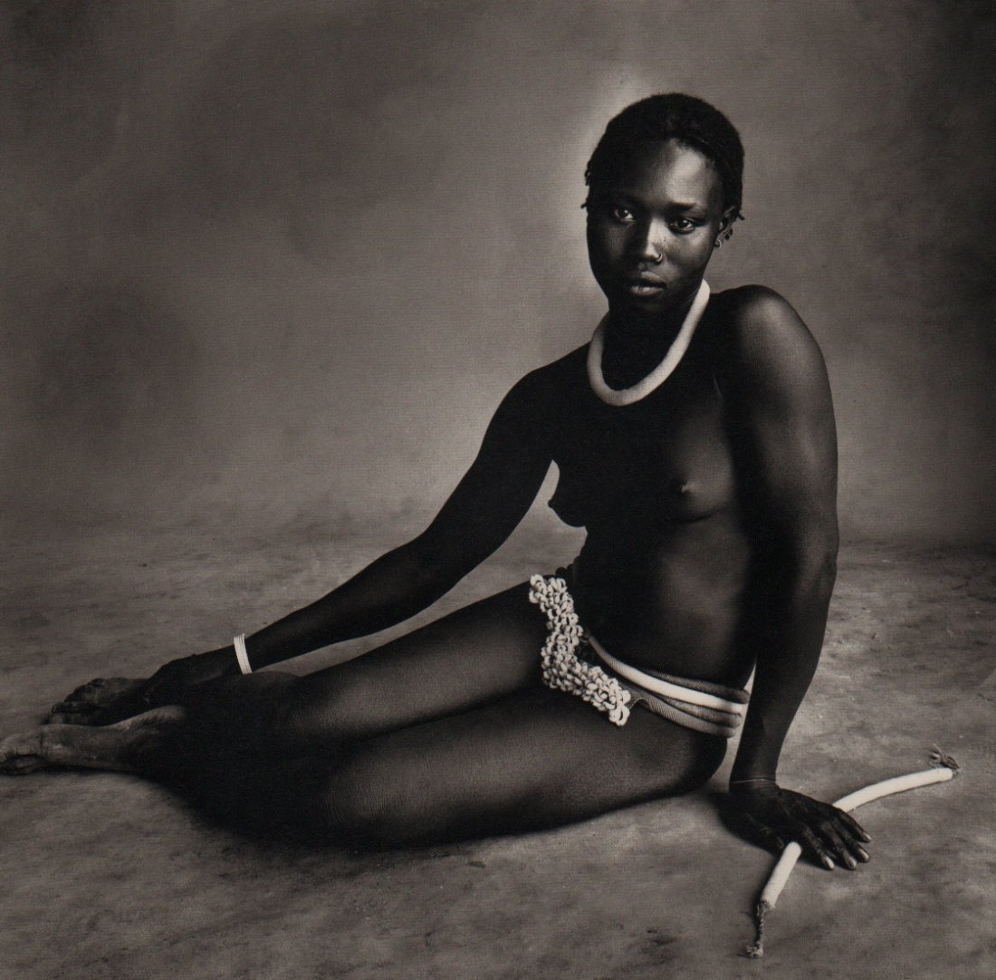 Penn, Irving - Nubile Beauty, Cameroon: Photolithograph, printed in the USA 1991 - Image Size 8" x 8"