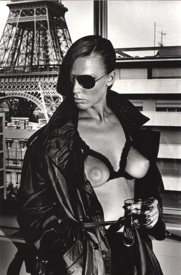 Newton, Helmut - Bergstrom: Photolithograph, printed in France, 1996 - Image Size 6.5" x 10.5"