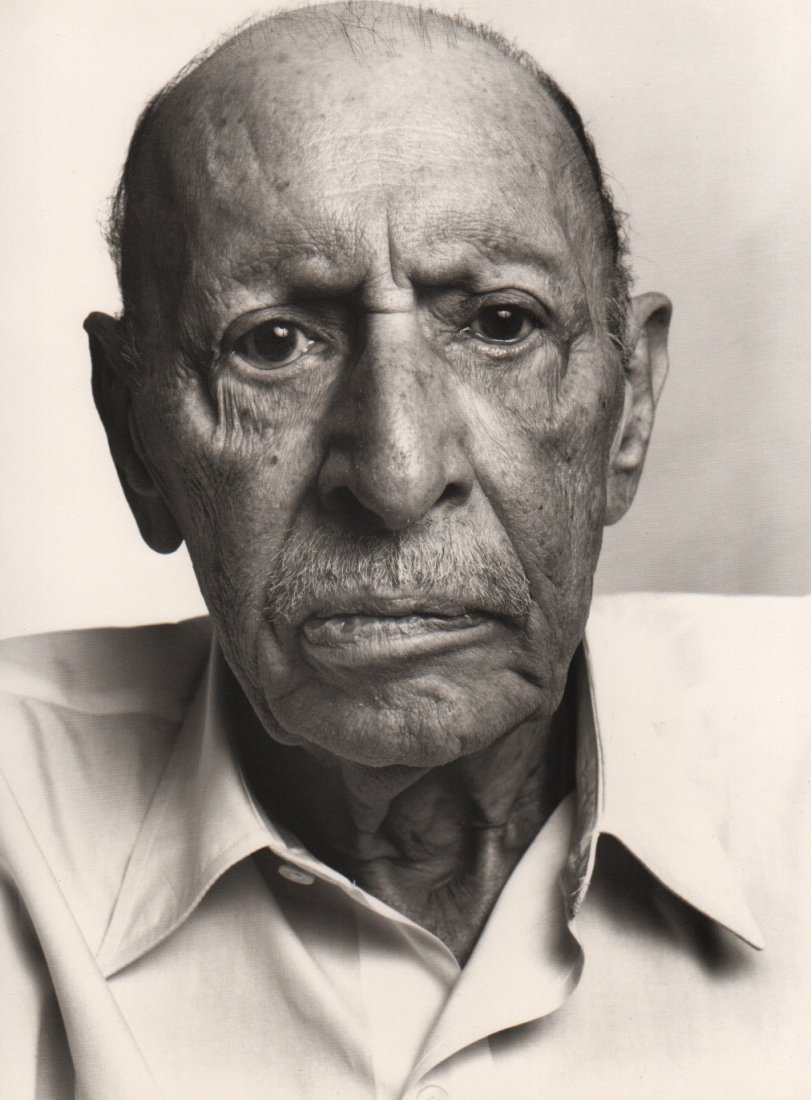 Avedon, Richard - Igor Straviinsky, Composer: Photolithograph, printed in Italy 1993 - Image Size 11" x 14"