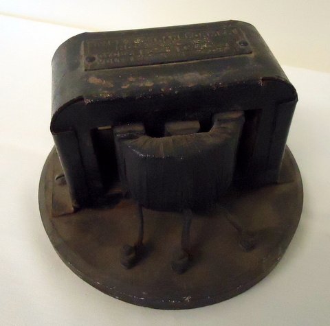 Transformer: transformer on soapstone base - 6"x4"