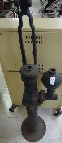 Early Pump - As Found: W.R. Douglas early hand pump - as found, 53"x13"