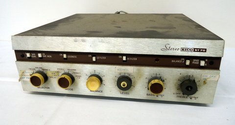 EICO Amp: EICO ST-70 stereo amp - 16"x15"x5"