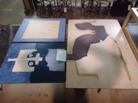 3 David Hare Paintings: to be added soon