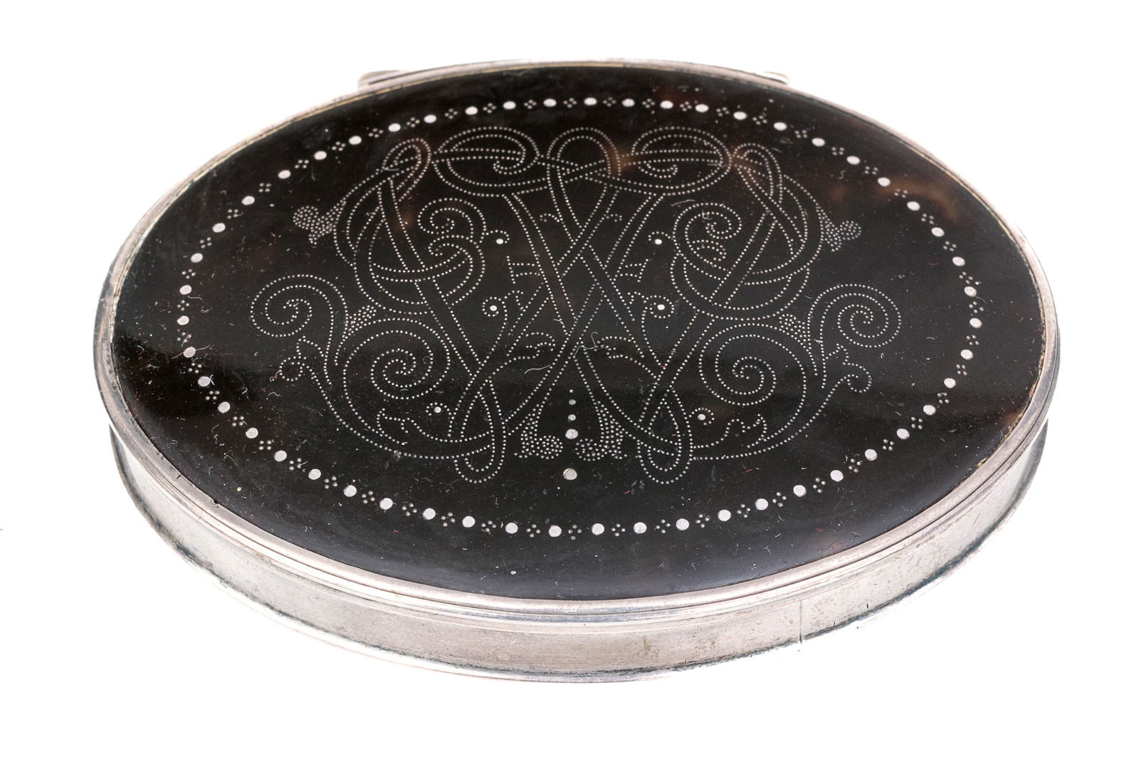 Beautiful Patterned Antique Tortoiseshell Pique Point Snuffbox, Late 18th Century (1 of 13)