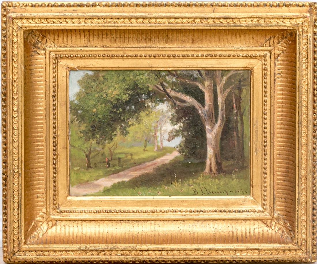 Signed Oil On Canvas Landscape Scene (1 of 7)