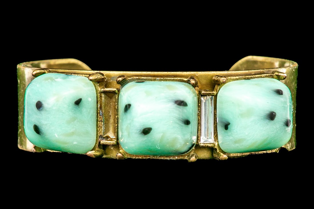 GERARD YOSCA MOD BRASS FASHION JEWELRY CUFF BRACELET (1 of 17)