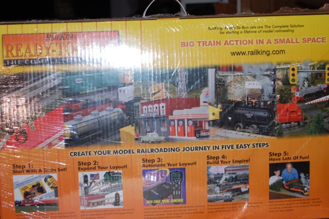 Rail King Union Pacific Set: Brand New never opened set. Comes with everything you need to get your empire started.