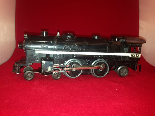 8213 D&RW 2-4-2 Locomotive: Black