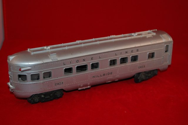 Lionel 2423 Observation Car: Grey