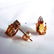 Golden Citrine Diamond Stud Earrings 2.64Ct 14k Y/G - 2