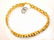 Bracelet Blue Zircon 24.64Ct 18k Y/g Overlay - 4