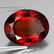Natural Hessonite Garnet Oval Cut 2.27Ct 9.6x7.7x3.5 mm