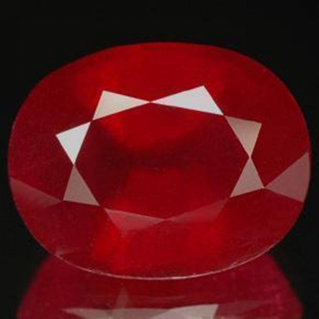 Loose Ruby Oval Shape 4.24Ct 10.5x8.8x5.1 mm (1 of 1)