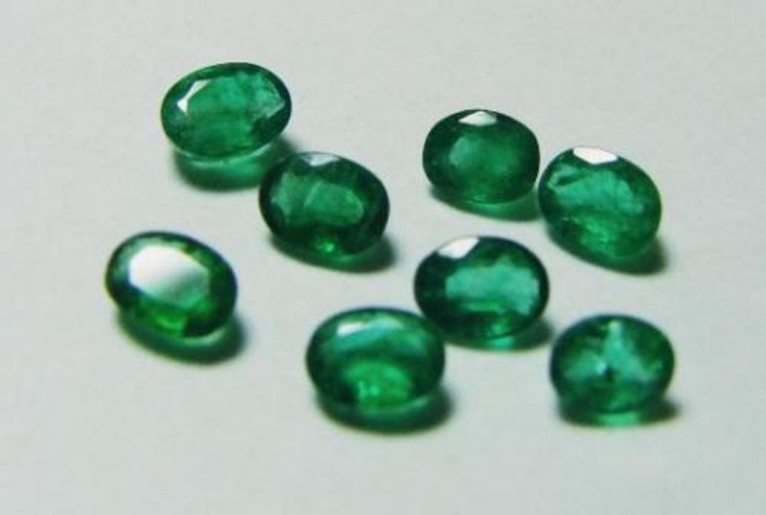 Mixed Size Oval Shape Columbia Emerald 1.59Ct (1 of 1)