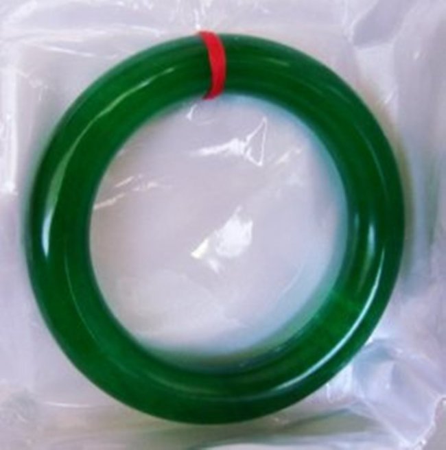 Natural Jade Bangle Grade A Inner Diameter: 60 mm (1 of 3)