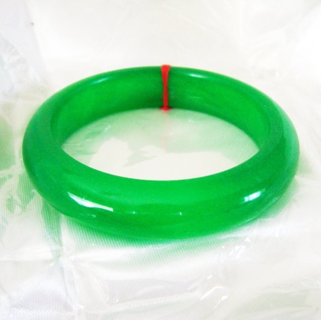 Natural Jadeite Jade Bangle Grade: A Size:7.5 (1 of 5)