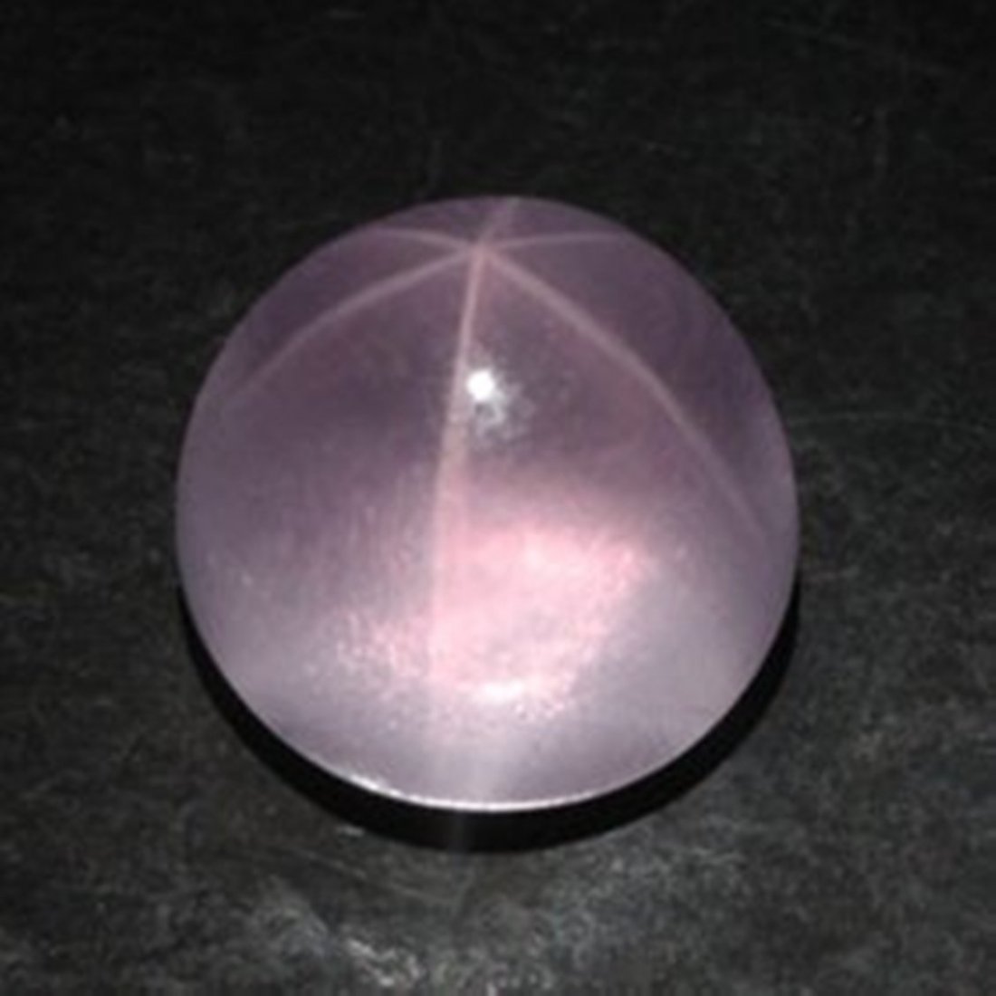 Pink Star Rose Quartz Cabochon 14.71Ct 13.6x11.3mm (1 of 2)