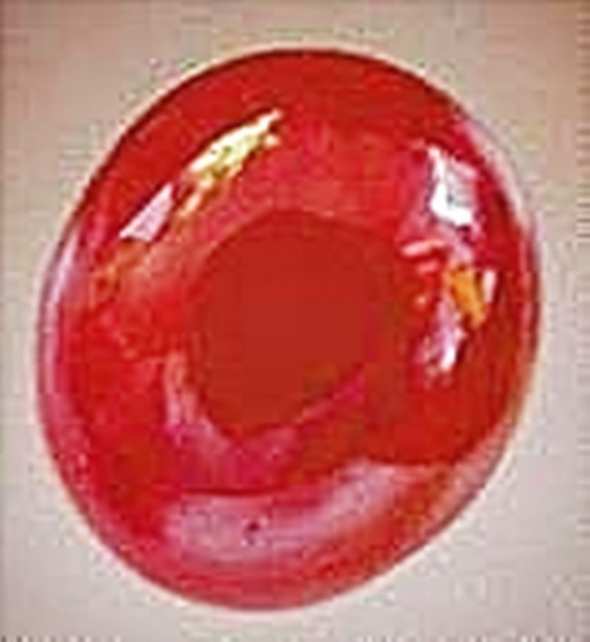 Loose Cabochon Ruby 31.95Ct Oval17.8x15.2x10.7mm (1 of 1)
