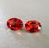 Natural Hessonite Garnet Oval Cut Pairs 2.25Ct