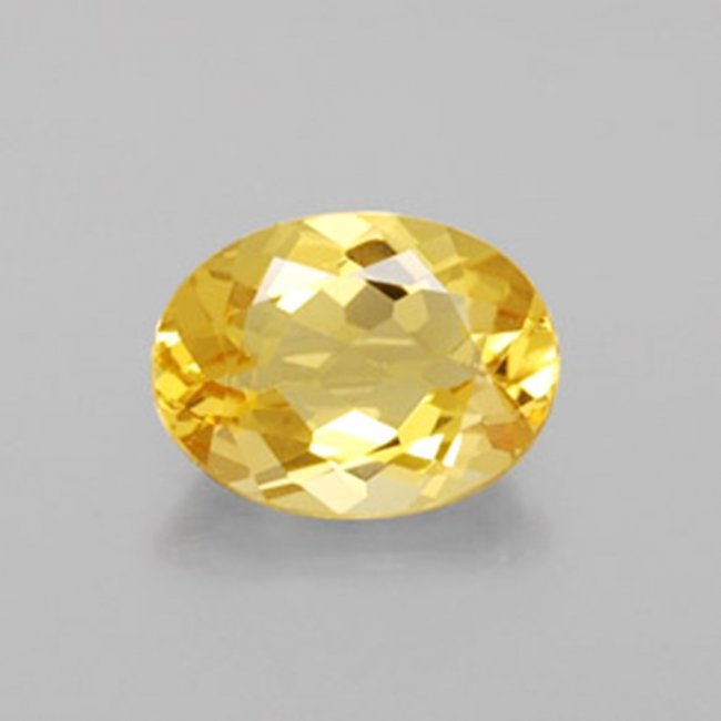 Loose Natural Yellow Beryl Oval .94Ct 8x6x3.6 mm: Gem Type: Natural Yellow Beryl Weight: .94 Carat Measurement: 8x6x3.6 mm Shape: Oval Cut: Facet cut Clarity: VS Color: Yellow Origin: Brazil Treatment:None