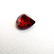 Natural Hessonite Garnet Pear Cut 3.15Ct 9x9x5.9 mm - 3